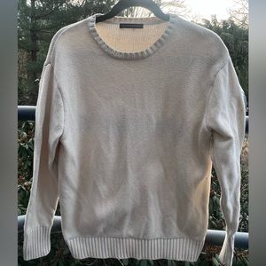 Cream Brandy Melville Sweater